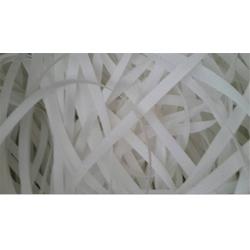白色聚酯纤维打包带 打包带工厂 越狮工业装备厂家直销